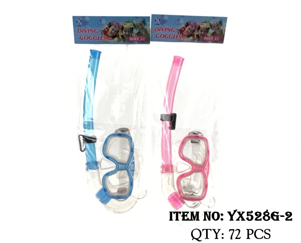 YX528G-2  TÚI MẮT KIẾNG BƠI + ỐNG THỞ