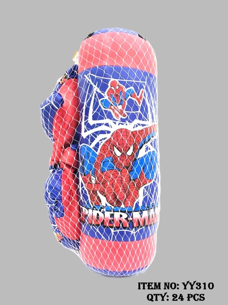 YY310  LƯỚI ĐẤM BỐC BOXING NHỆN + BAO TAY