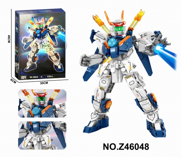 Z46048  HỘP LOGO RÁP ROBO 539 MIẾNG