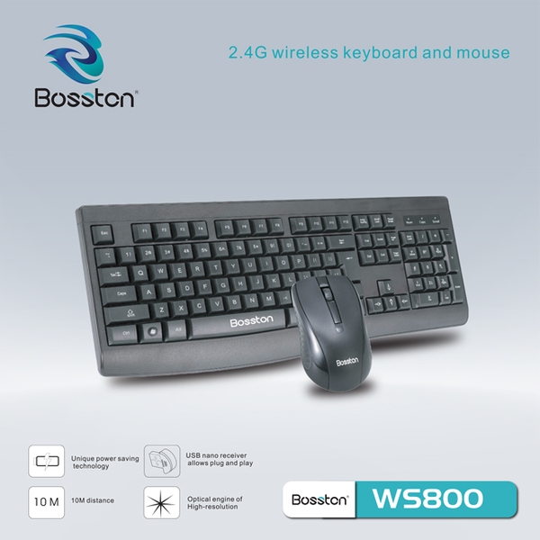 Combo Bosston WS800 không dây