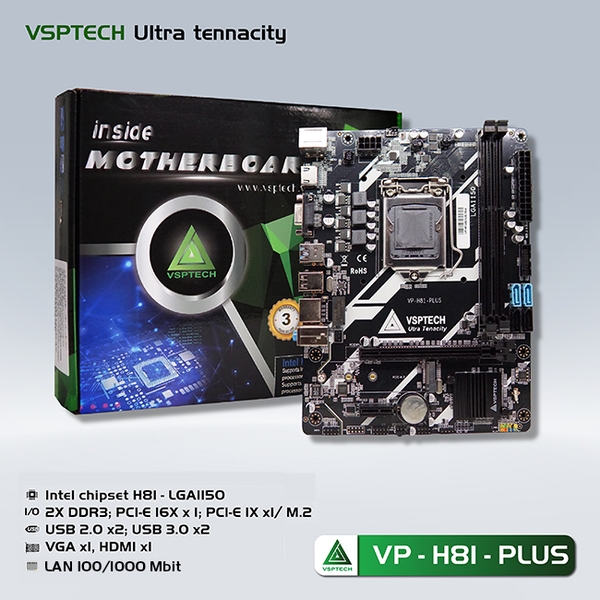 Main VSPTech VP-H81 B8H-V2.5 (SK 1150)