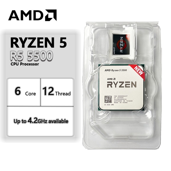 CPU AMD Ryzen 5-5500