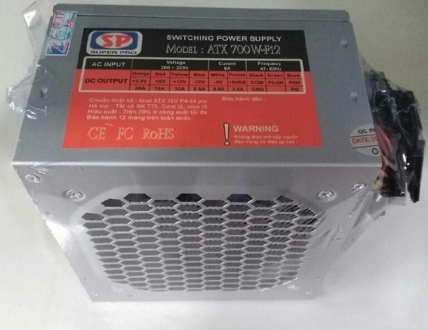 Nguồn SP mini 700W (fan 8cm)