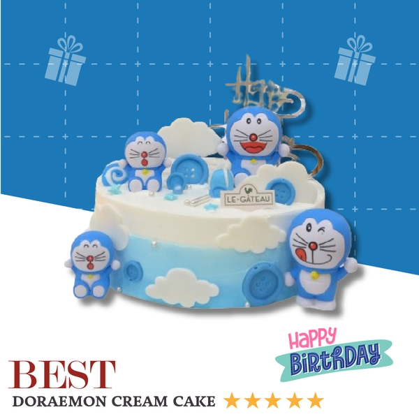 Bánh kem Doraemon