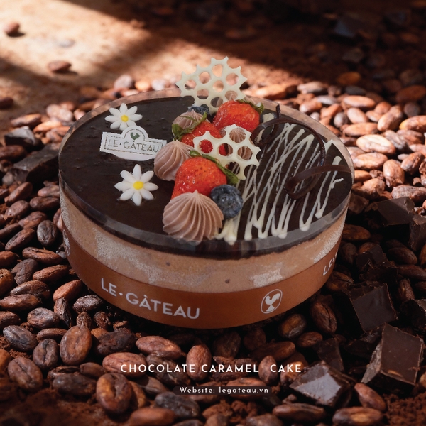 Bánh chocolate caramel