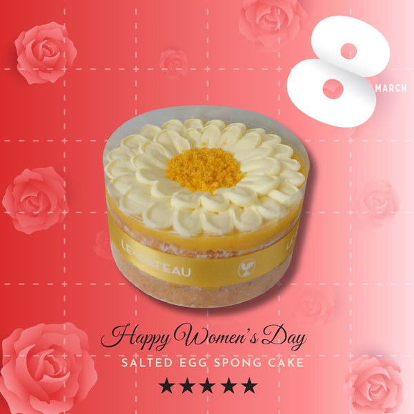 Bánh bông lan trứng muối