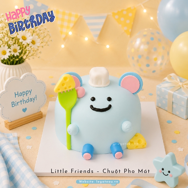 Little Friends – Chuột pho mát
