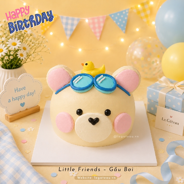 Little Friends – Gấu Bơi