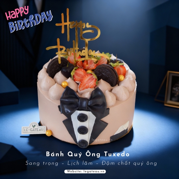 Bánh Quý Ông Tuxedo