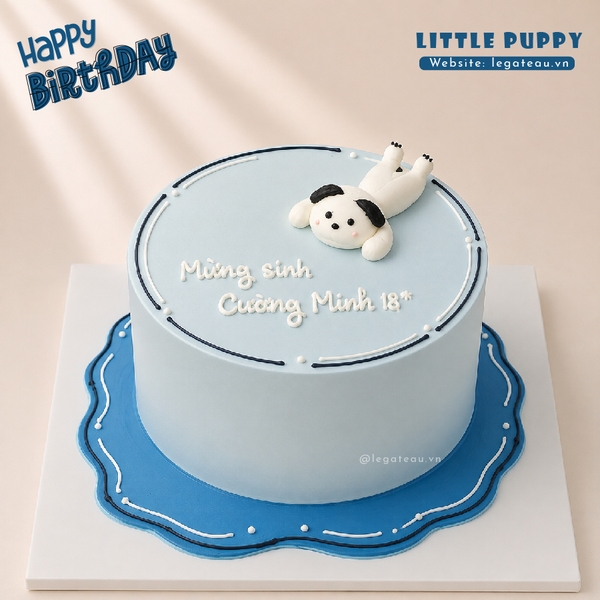 Little Puppy – Cún Con Xanh