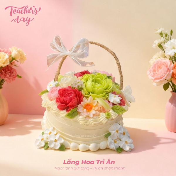 Lẵng Hoa tri ân