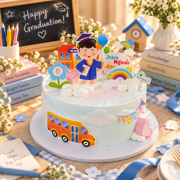 Bánh kem sự kiện khai giảng