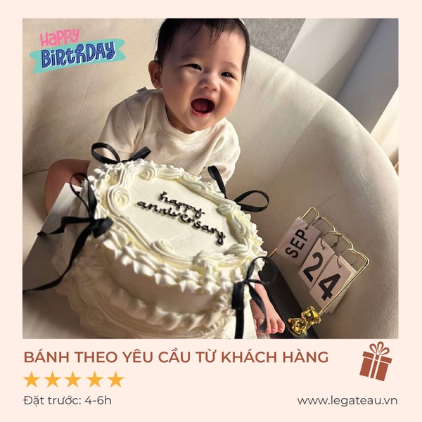 Bánh kem theo yêu cầu