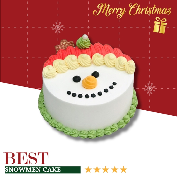 Bánh kem người tuyết