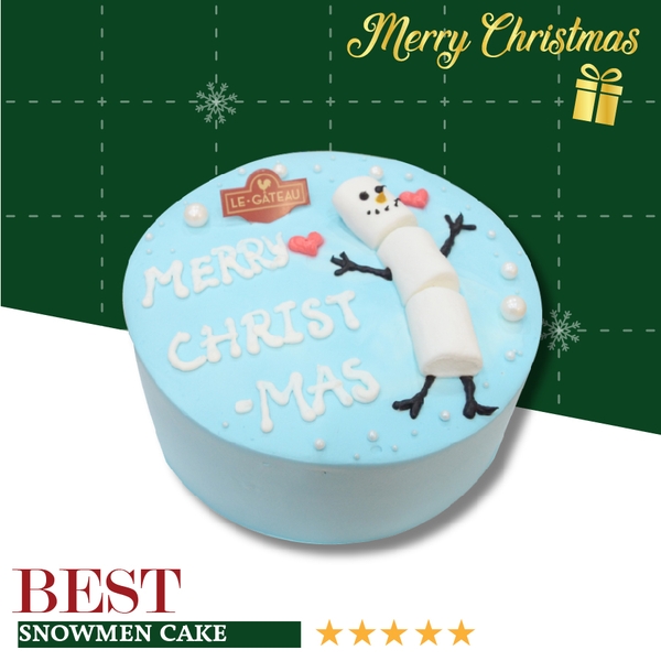 Bánh kem người tuyết