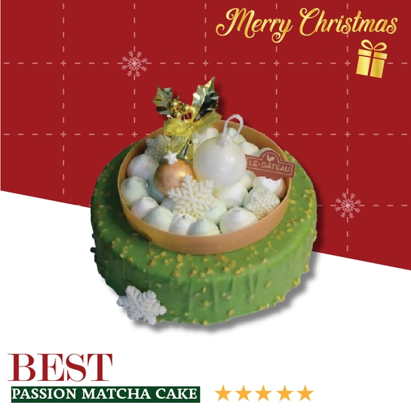 Bánh matcha chanh leo