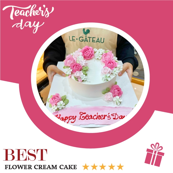 Bánh kem hoa hồng