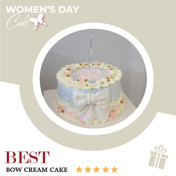 Bánh kem chiếc nơ