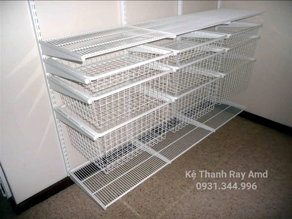 Giải pháp linh hoạt trong thiết kế không gian sống hiện đại – Kệ thanh ray AMD