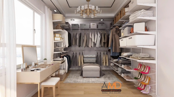 Chọn bộ kệ quần áo thanh ray AMD – Chọn sự yên tâm cho cả gia đình