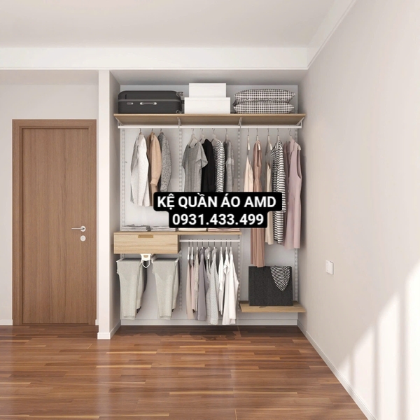 Tạm biệt tủ cồng kềnh – Chào một lối sống gọn gàng hơn cùng bộ kệ AMD