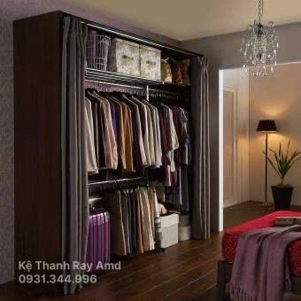 Có bộ kệ thanh ray AMD– nhà gọn được một phần, hiện đại thêm một phần