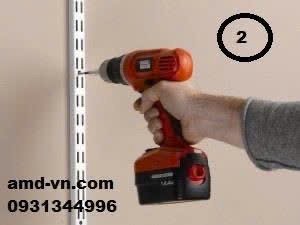 Thi công bộ kệ thanh ray Amd, HCM | 0931.344.996