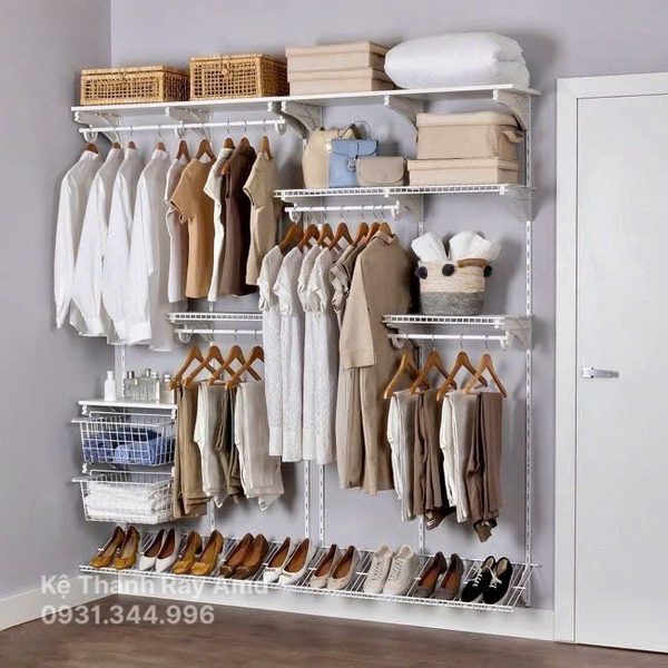 Kệ quần áo AMD_cho những ai đang muốn cuộc sống bớt rối, nhẹ đầu, nhà gọn – tâm an.