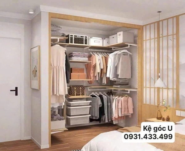 KỆ QUẦN ÁO THANH RAY AMD – GIẢI PHÁP TỐI ƯU KHÔNG GIAN