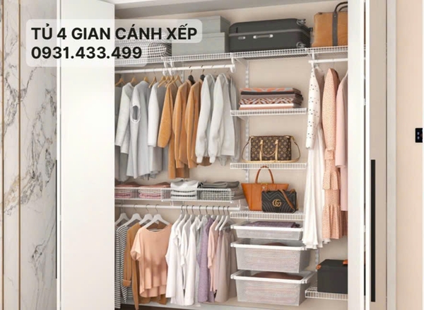 Bộ kệ quần áo AMD – Một góc thay đồ gọn gàng, đủ dùng, dễ chọn