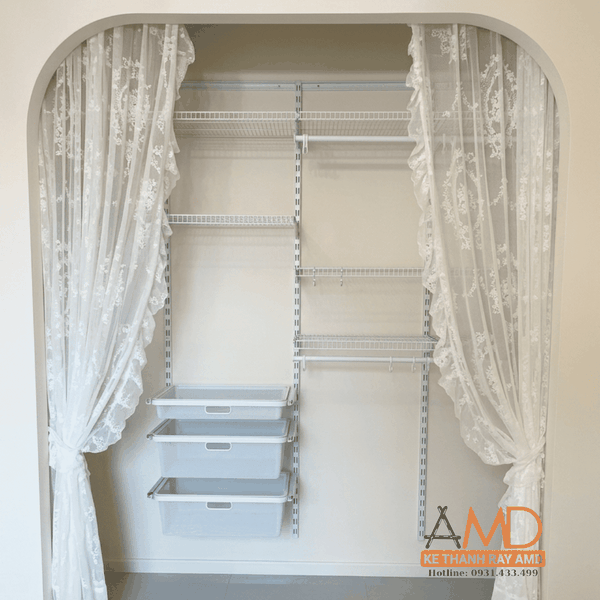 KHÔNG CẦN PHÒNG RỘNG: CÁCH SETUP HỆ KỆ THANH RAY GIÚP KHÔNG GIAN NHÌN SANG HƠN