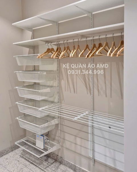BỘ KỆ QUẦN ÁO AMD – ĐẸP, CHẮC, HIỆN ĐẠI, HỢP MỌI KHÔNG GIAN