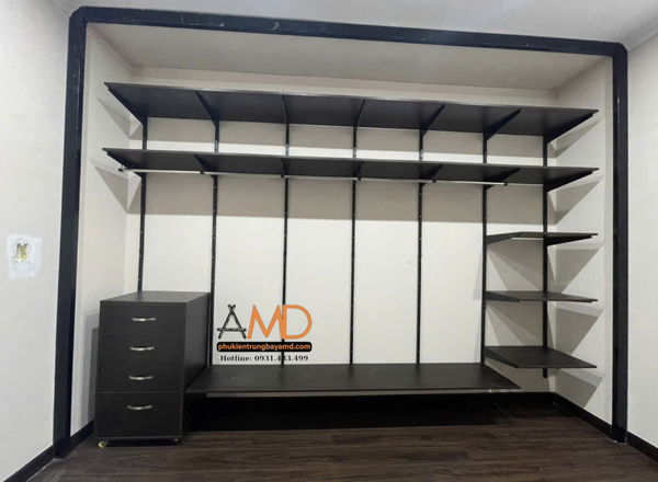 Giải pháp chính là hệ kệ mở AMD, mang lại sự mới mẻ trong cách lưu trữ và trưng bày