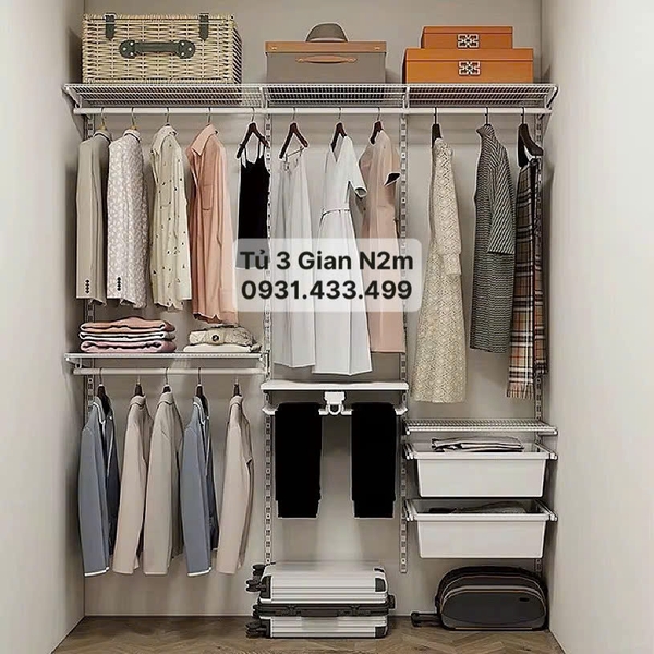 🎯 Giải pháp gọn gàng, linh hoạt cho bạn – người yêu sự ngăn nắp nhưng không muốn sống gò bó