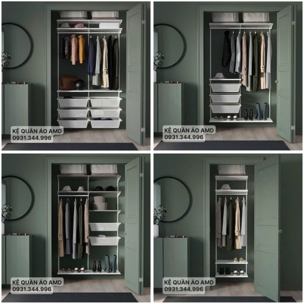 1 bộ kệ – 1 không gian – Vô vàn cách trưng bày theo ý bạn