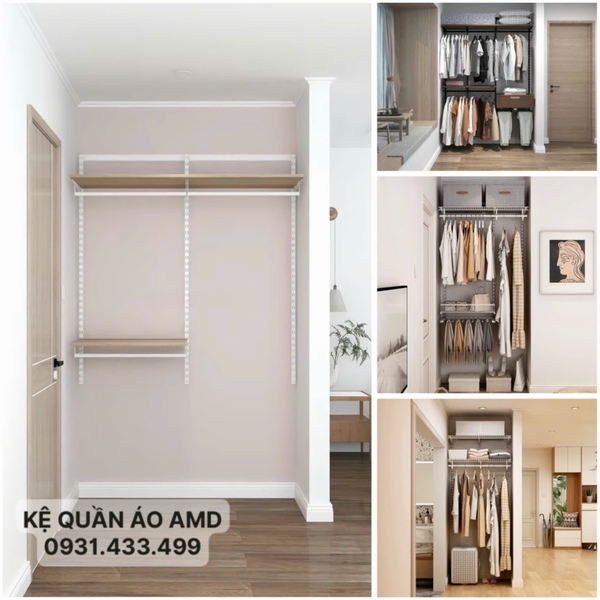 Một căn phòng không cần lớn – chỉ cần có cách sắp xếp với bộ kệ AMD 😉