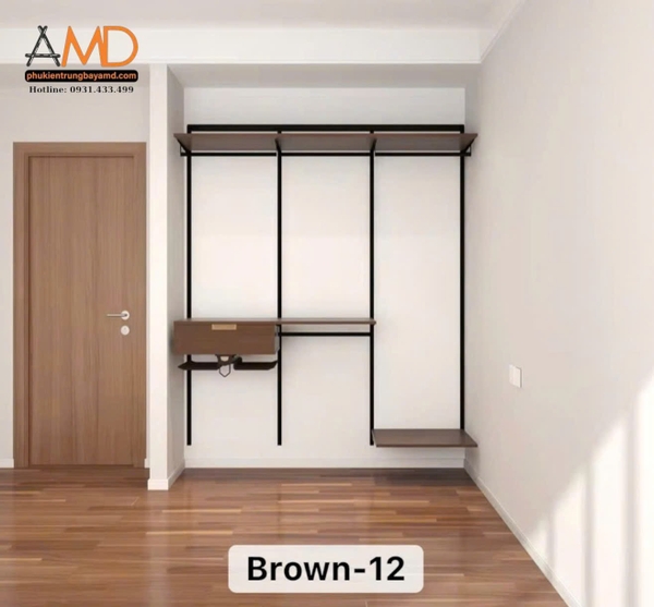 Giải pháp để bé vừa có góc riêng, vừa học cách giữ gìn – Bộ kệ quần áo AMD dành cho không gian nhỏ