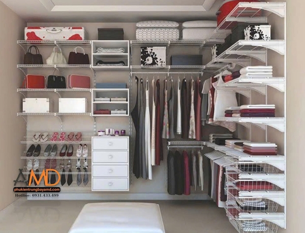 Không còn loay hoay mỗi sáng: Kệ mở AMD giúp bạn chọn đồ nhanh chóng