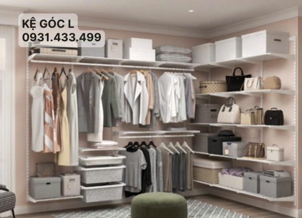 Kệ góc L AMD – Không gian đa năng trong một thiết kế duy nhất