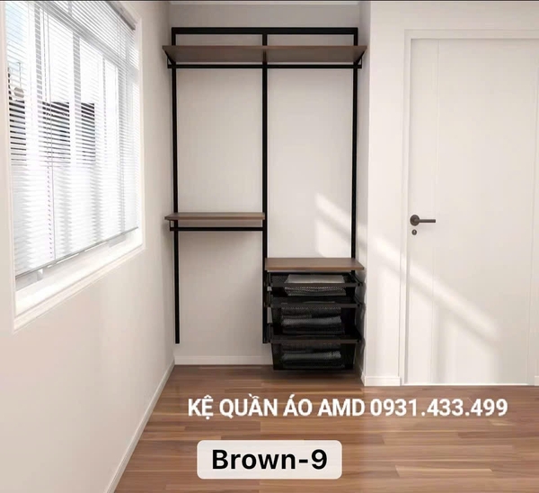 Bộ kệ quần áo AMD – Giải pháp gọn gàng cho cuộc sống nhẹ nhàng hơn