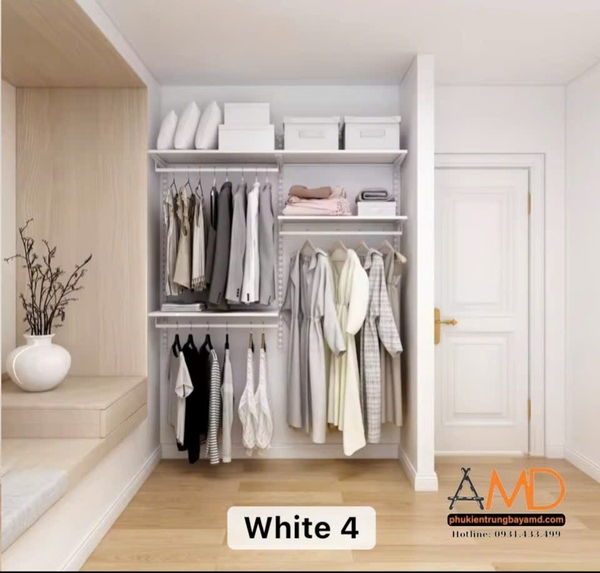 Bộ kệ quần áo AMD – cho người bận rộn nhưng vẫn muốn sống gọn