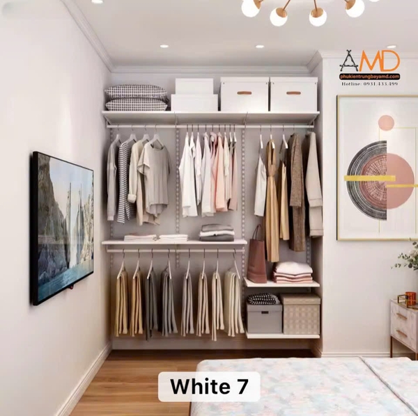 👕 BỘ KỆ QUẦN ÁO AMD – TINH GỌN, DỄ PHỐI, NHẸ ĐẦU HƠN