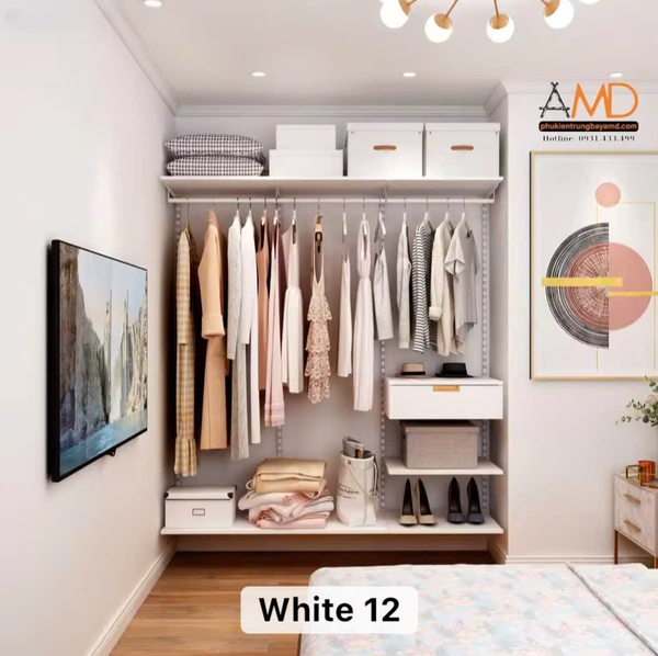 BỘ KỆ QUẦN ÁO AMD – KHÔNG CHỈ LÀ KỆ, MÀ LÀ CÁCH TA TỔ CHỨC CUỘC SỐNG