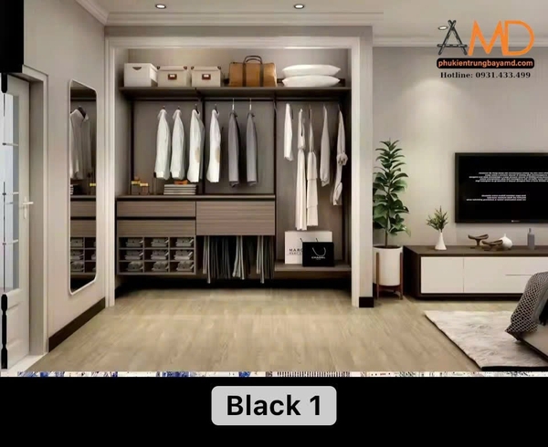 Bộ kệ quần áo AMD – giúp bạn bắt đầu ngày mới theo cách bạn chọn