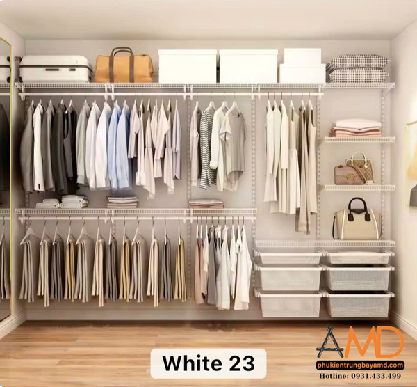 Kệ thanh ray Amd, đơn giản ngăn nắp theo cách riêng của bạn!