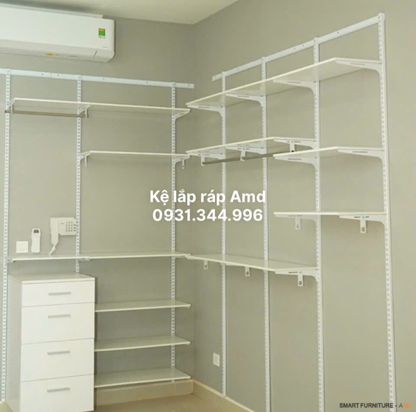 SẮP XẾP LẠI GÓC NHÀ – SẮP XẾP LẠI CUỘC SỐNG cùng Kệ thanh ray Amd