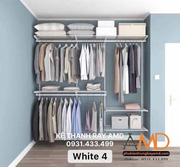 Với bộ kệ AMD, bức tường trống không còn vô nghĩa