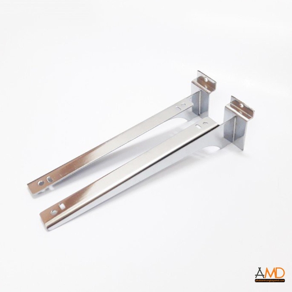 Tay đỡ giá kệ cài tấm gỗ slatwall AMD-K20/21- TDG