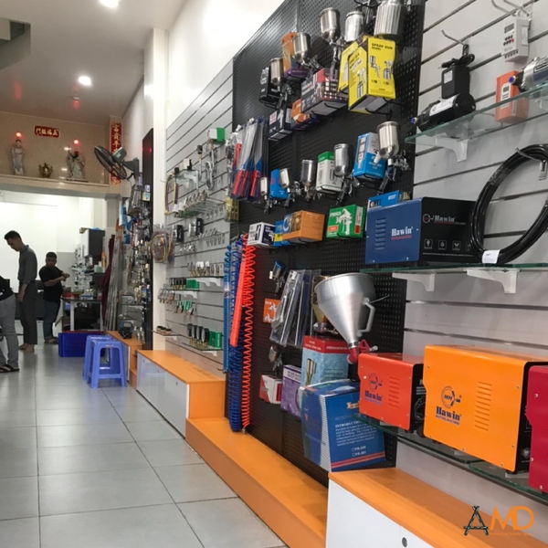 Tay đỡ giá kệ cài tấm gỗ slatwall AMD-K20/21- TDG