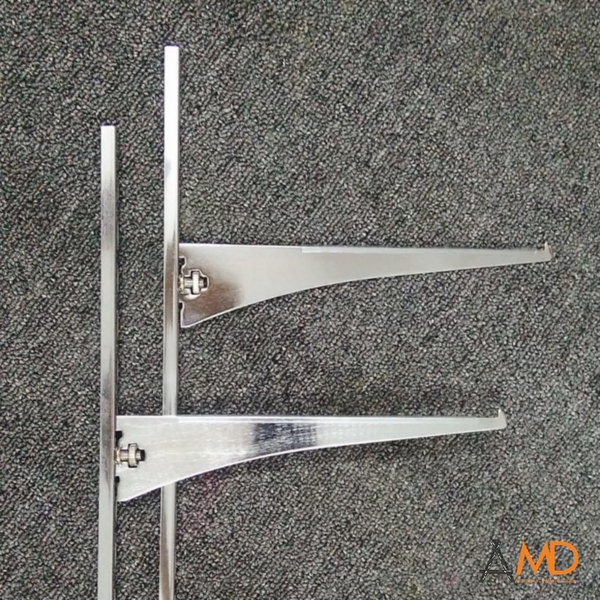 Tay đỡ giá kệ quần áo gắn thanh ray AMD-M10-LR